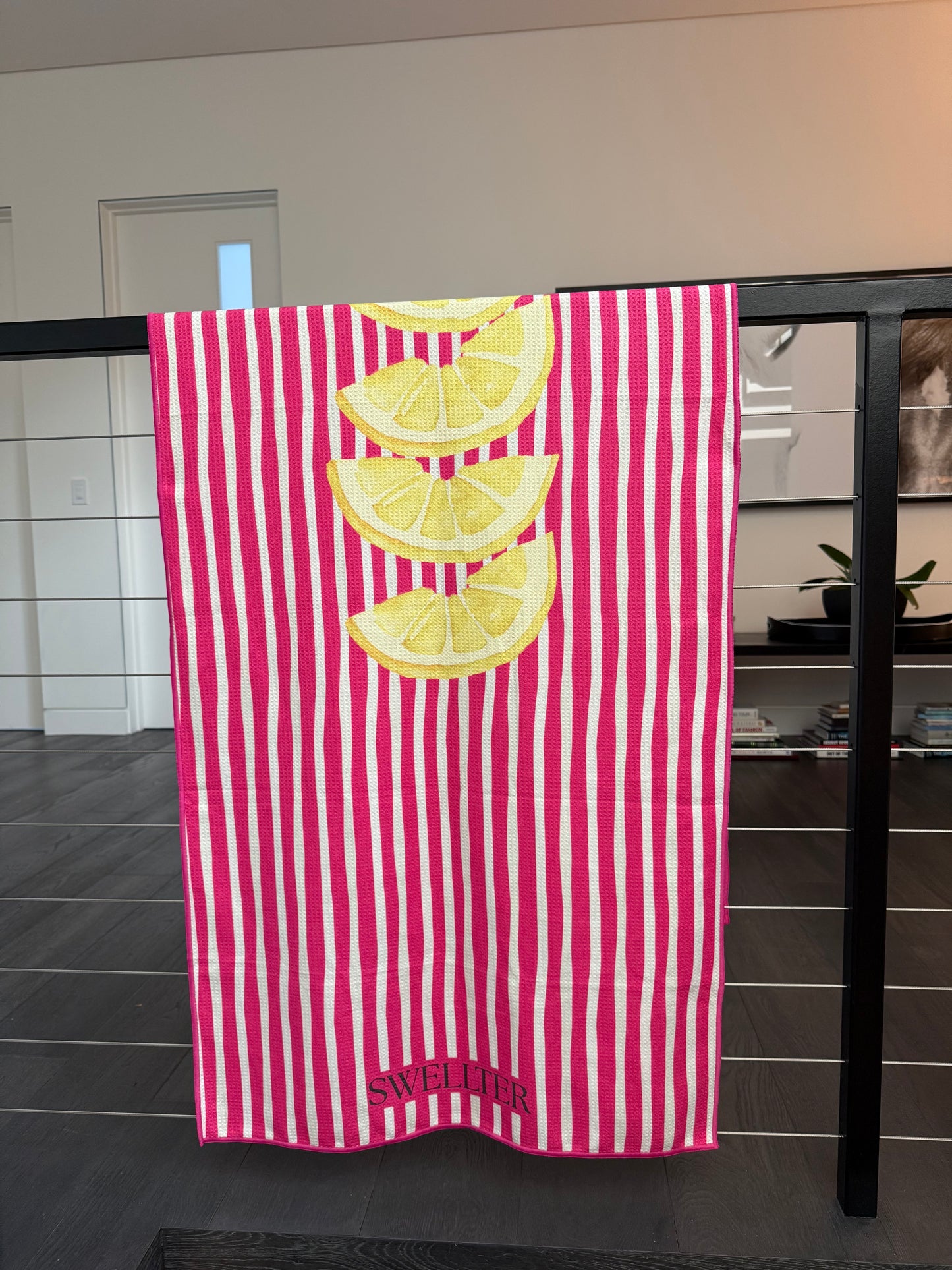 SWELLTER: LEMON-AID! hot yoga towel *PRE ORDER*