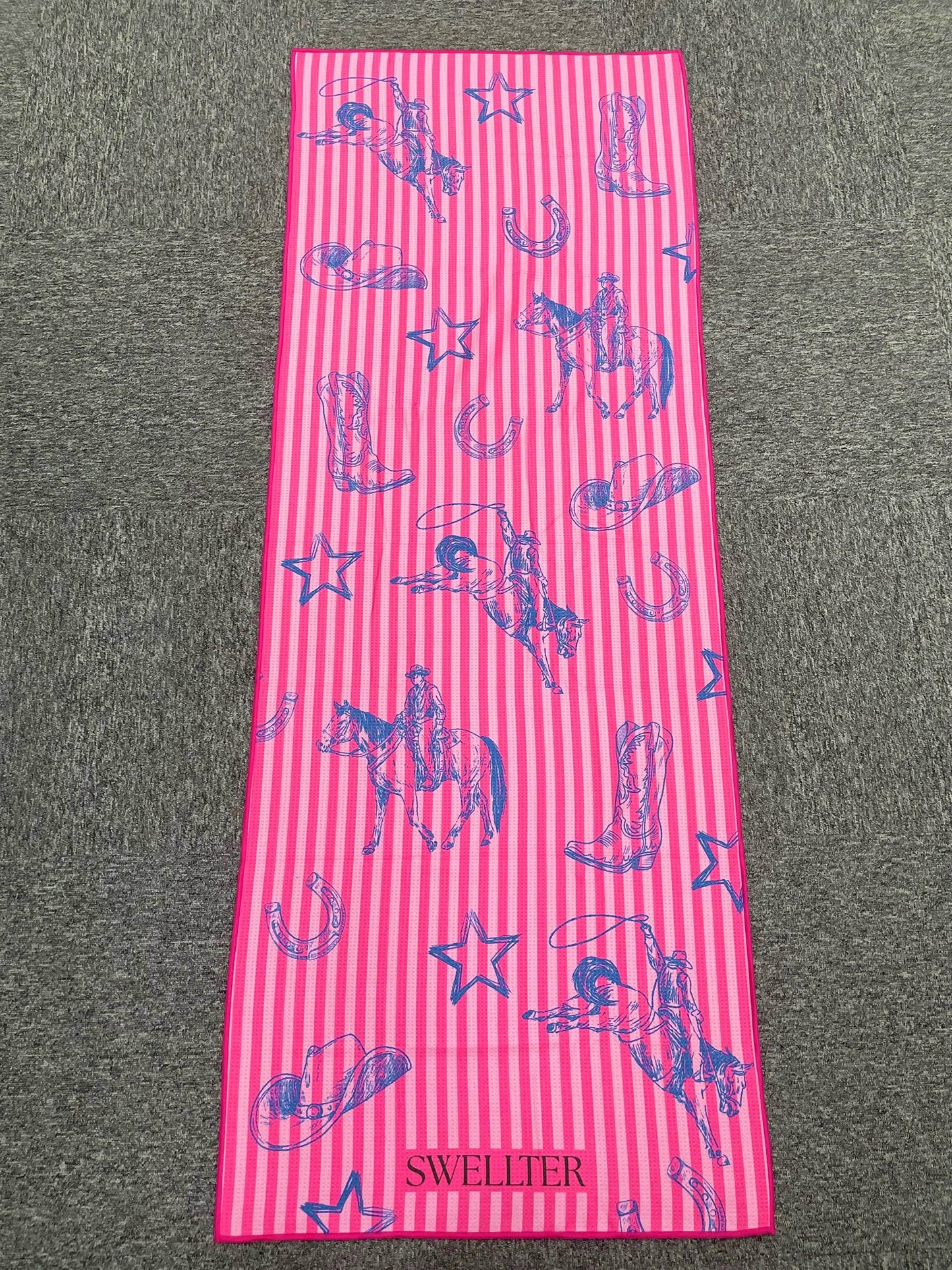 SWELLTER: RODEO! hot yoga towel *limited edition*