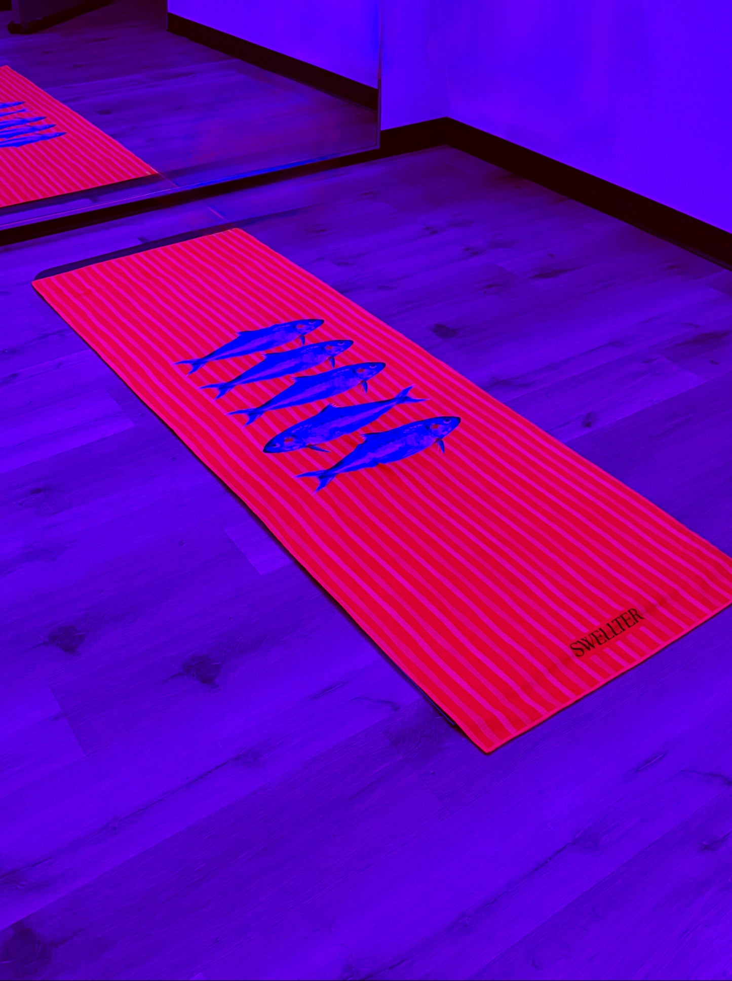 SWELLTER Go With Your Flow hot yoga towel