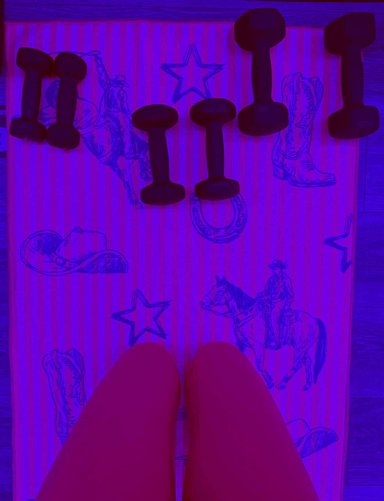 SWELLTER: RODEO! hot yoga towel *limited edition*